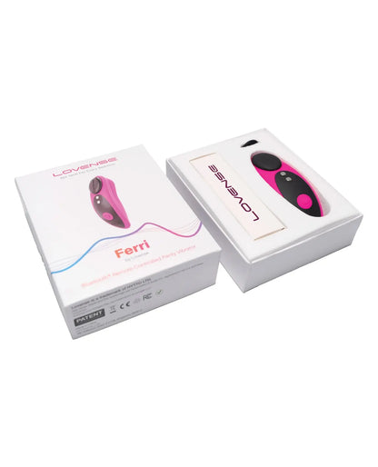 Lovense Ferri Bluetooth Remote-Controlled Panty Vibrator Sex Toy for Couples  Vibrating Panties