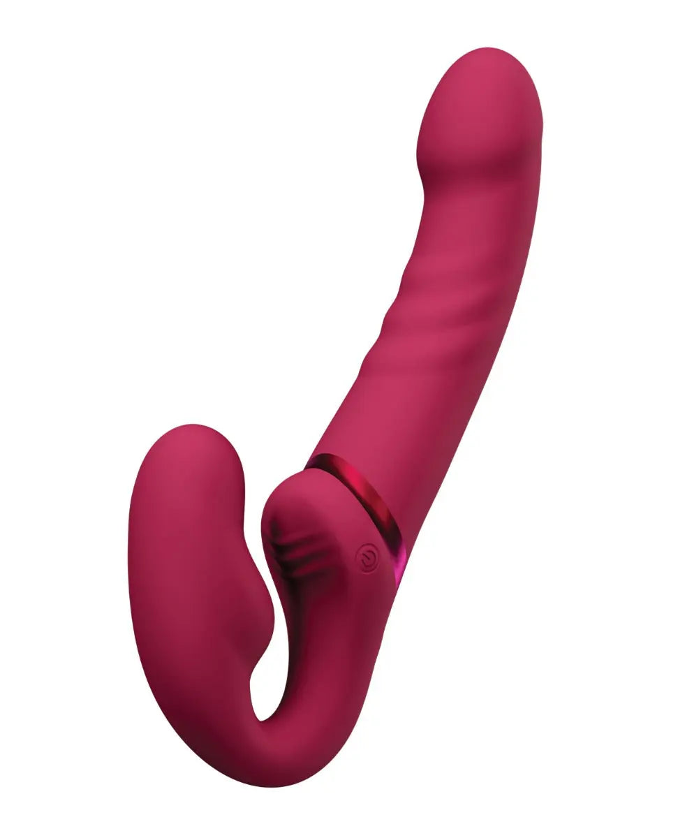 Lovense Lapis Vibrating Strapless Strap-On Sex Toy for Couples  Strap-on Dildo