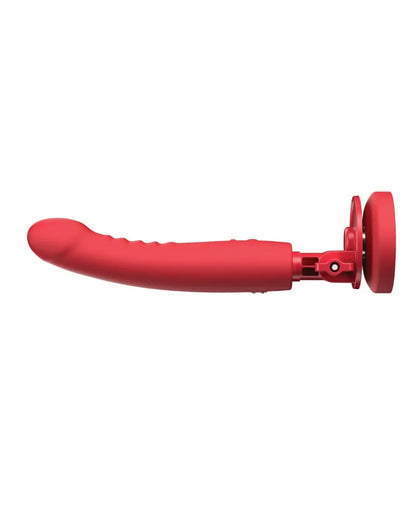 Lovense Mission 2 Bluetooth Suction Cup Dildo Sex Toy Touch-Sensitive Tech - Red  Suction Cup Dildos