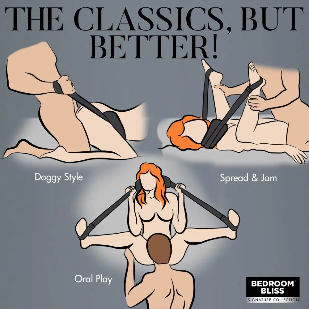 Lover's Doggy Style Strap  Dungeon Furniture and Accessories