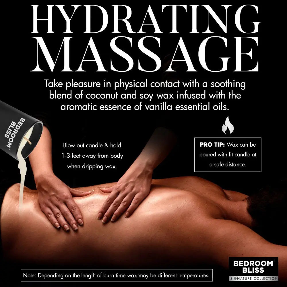 Lover's Massage Oil Candle - Vanilla  Lotions / Massage Oils