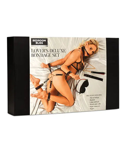 Lover's Deluxe Bondage Set - Elegant 8-Piece BDSM Restraint Kit  Bondage Kits