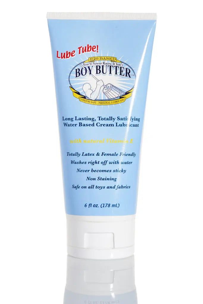 Lube Tube ~ Boy Butter H2O Formula 6 oz  Lubes, Lotions and Accessories