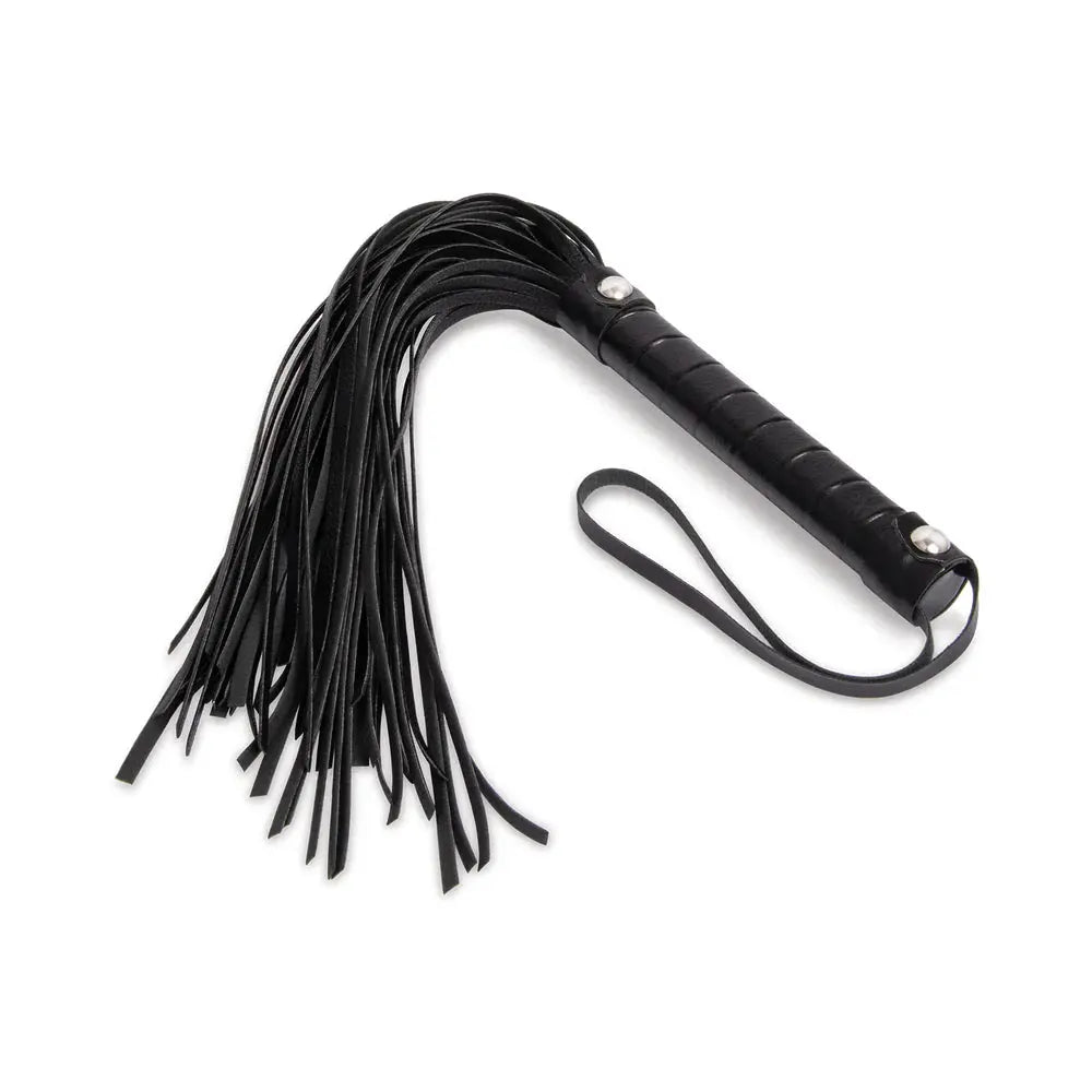 Lux Fetish Bondage Bed Restraint Strap and Flogger 4-Piece BDSM Kit  Bondage Kits