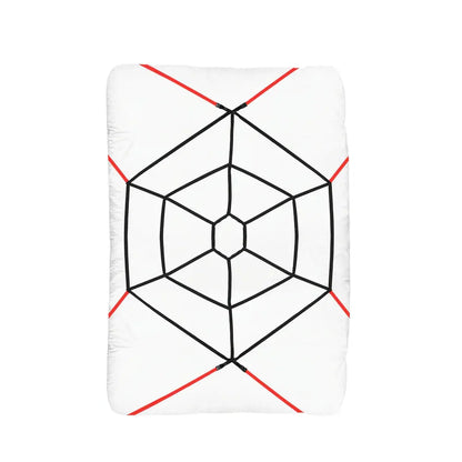 Lux Fetish Webbed Up Bedspreader Bed Restraint System  Bed Restraint System