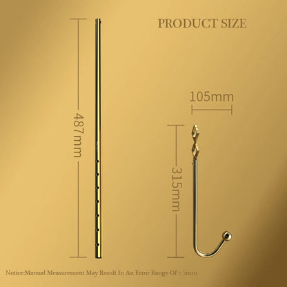Luxury Adjustable Length Anal Hook Bondage Gear Sex Toys  Nipple and Clit Toys