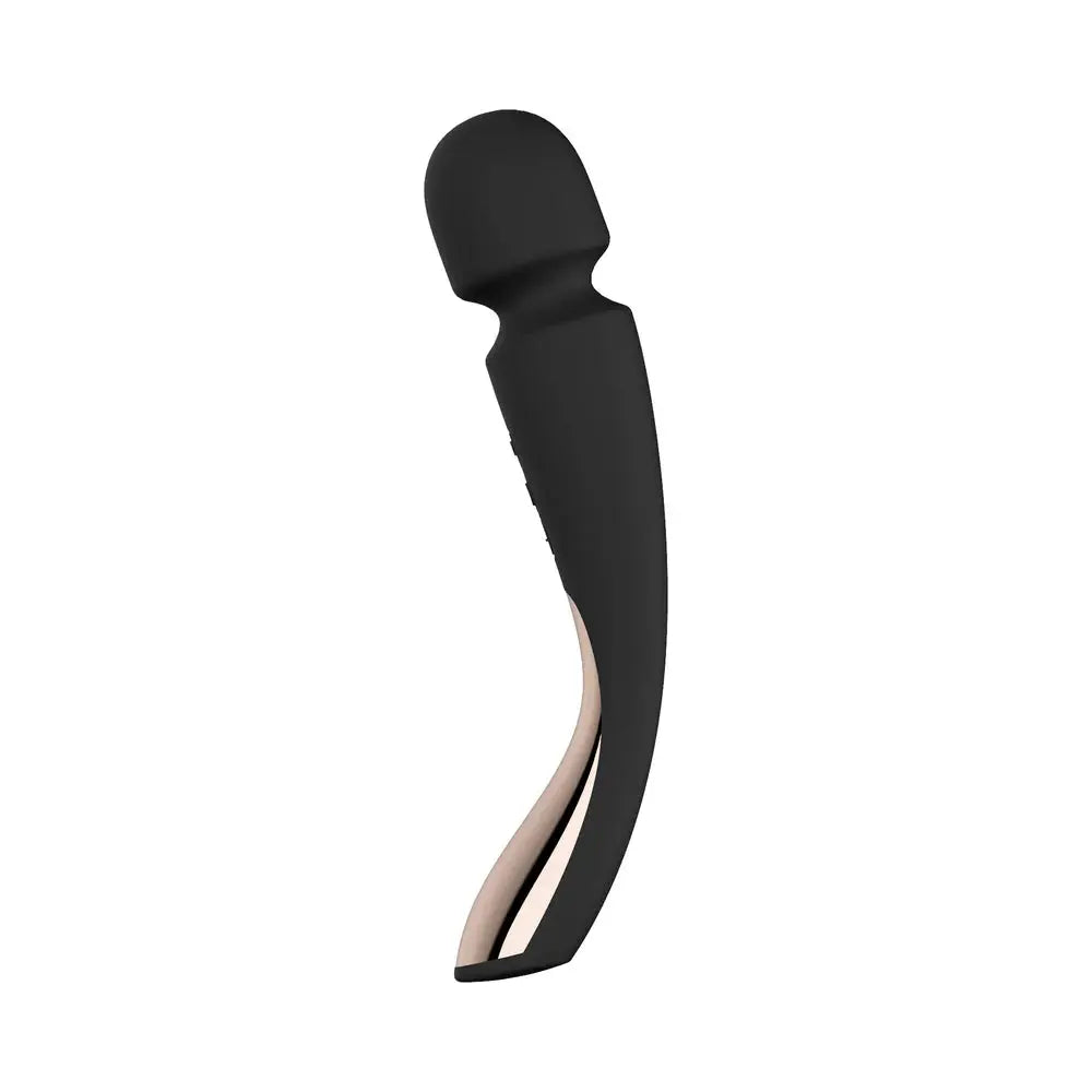 Luxury Wand Vibrator Sex Toy Lelo Smart Wand 2 Medium Black  Wand Vibrator