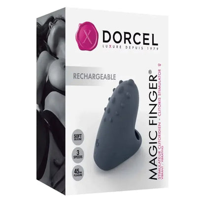 MAGIC FINGER RECHARGEABLE - GREY  Vibrators