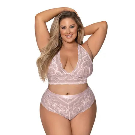 Magic Silk Seabreeze Cami & Short Set Blush Queen Size  Lingerie - Loungewear for Women