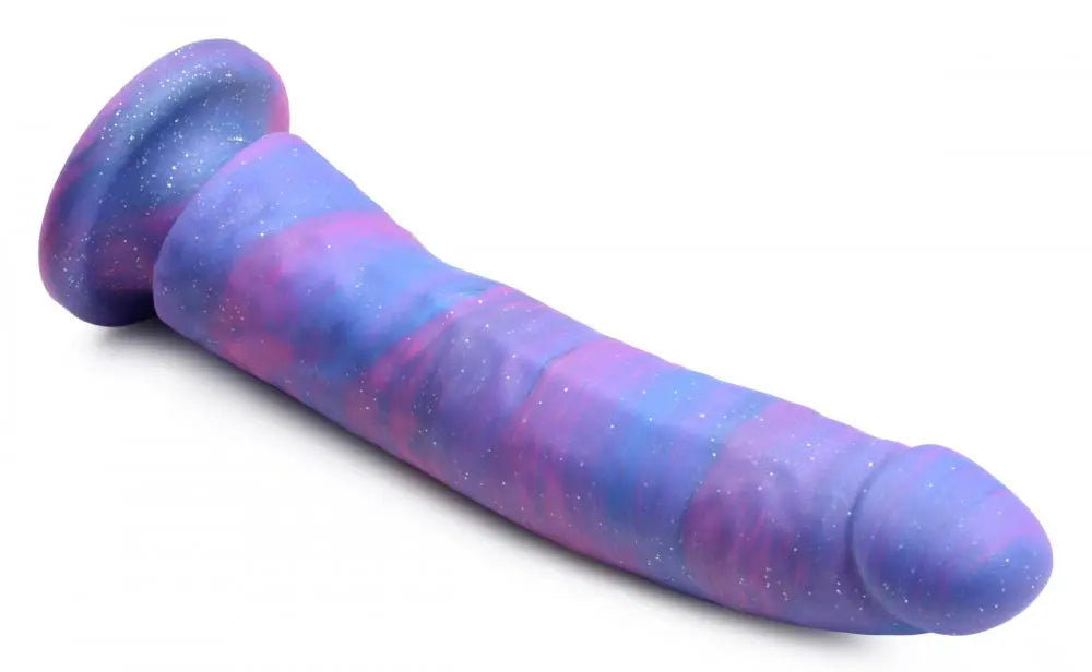 Magic Stick Glitter Dildo Sex Toy Silicone - 9.5 Inch Suction Cup Dildo  Dildos