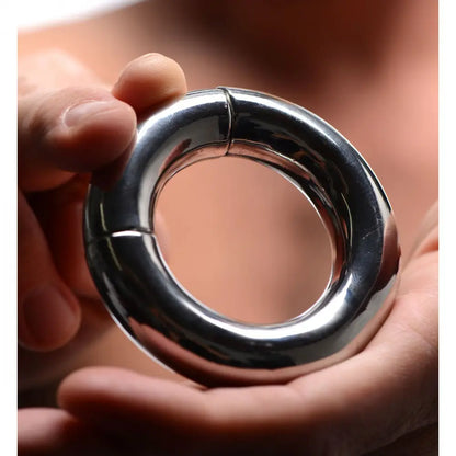 Magnetize Stainless Steel Magnetic Ball Stretcher CBT Toy  Ball Stretcher