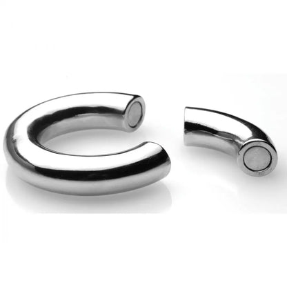 Magnetize Stainless Steel Magnetic Ball Stretcher CBT Toy  Ball Stretcher