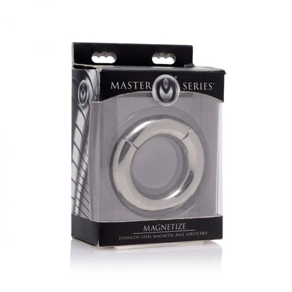 Magnetize Stainless Steel Magnetic Ball Stretcher CBT Toy  Ball Stretcher