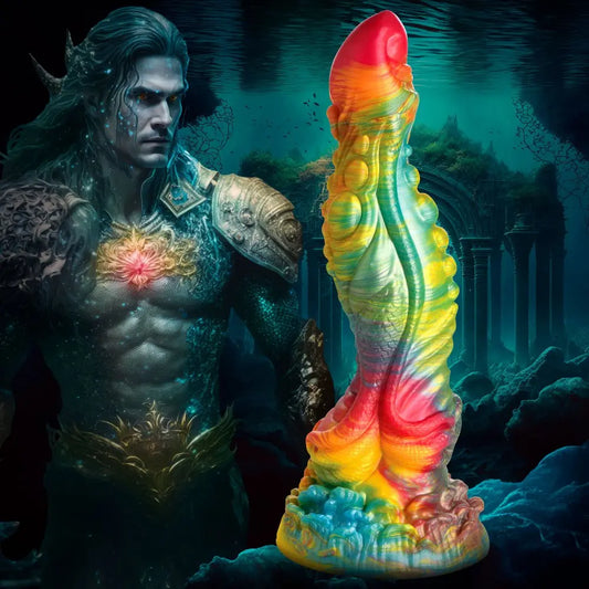 Majestic Merman Dildo Silicone Monster Dildo Fantasy Dildos  Fantasy Dildos