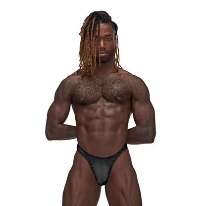 Male Power Barely There Bong Thong Black S/M  Men - Underwear