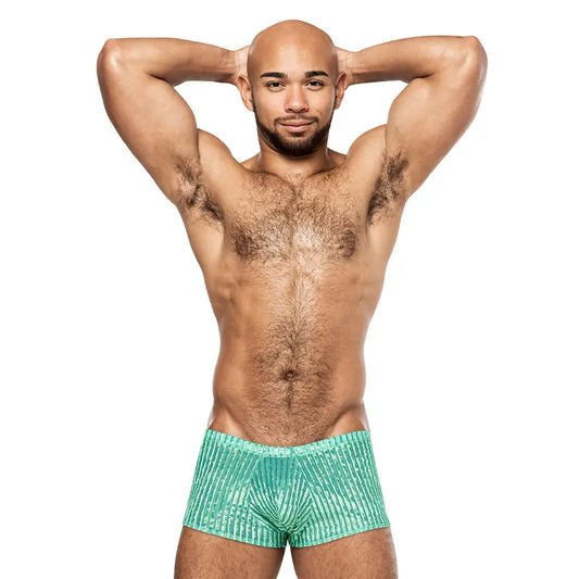 Male Power Caribbean Crush Mini Short Mint XL  Men - Underwear
