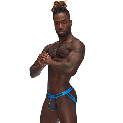 Male Power Casanova Uplift Jock Black L/XL  Men - Underwear