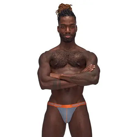 Male Power Casanova Uplift Jock Gray L/XL  Men - Underwear