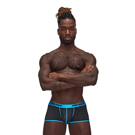 Male Power Casanova Uplift Short Black M  Men - Underwear