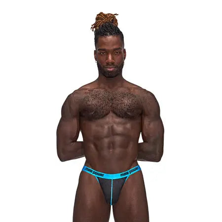 Male Power Casanova Uplift Thong Black S/M  Men - Underwear