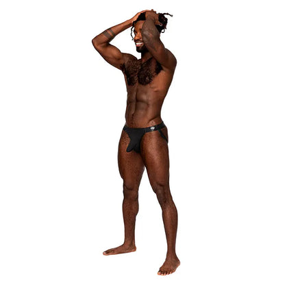 Male Power Easy Breezy Jock Sleeve Black S/M  Men - Underwear