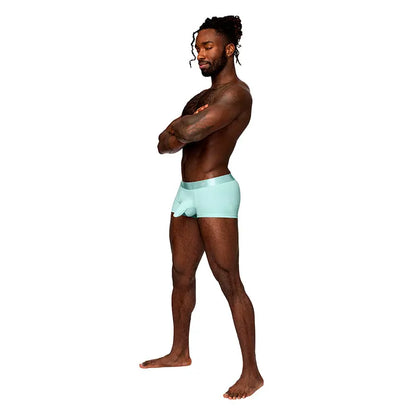 Male Power Easy Breezy Mini Short Sleeve Aqua S  Men - Underwear