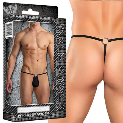 Male Power G-String with Front Ring (One Size) Underwear  Men - Underwear