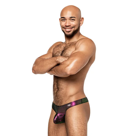 Male Power Hocus Pocus Uplift Bong Thong Purple S/M  Men - Underwear