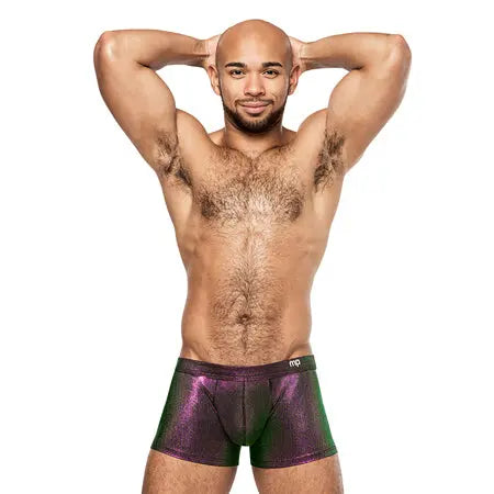 Male Power Hocus Pocus Uplift Mini Short Purple M  Men - Underwear