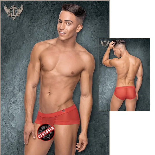 Male Power Hoser Micro Mini Hose Short Red Large  Men - Underwear