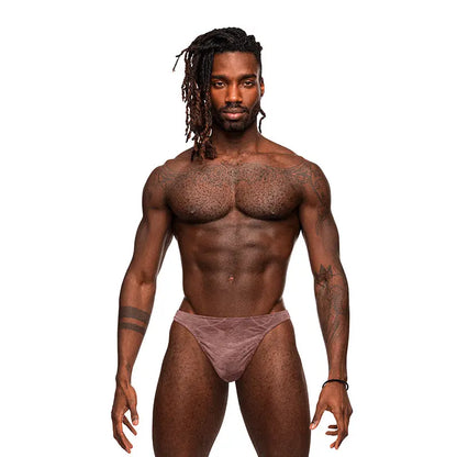 Male Power Inter-Mingle Bong V Thong Mauve L/XL  Men - Underwear