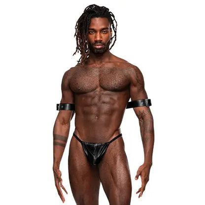 Male Power Leather Men's Pisces Black O/S  Men - Underwear