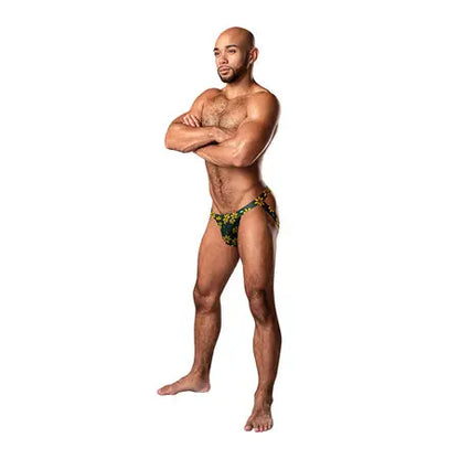 Male Power Petal Power Jock Daisy Print S/M  Men - Underwear