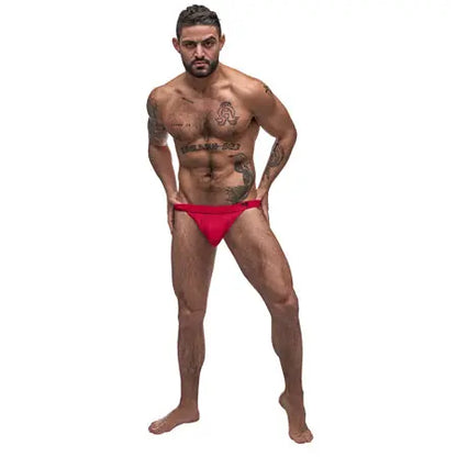 Male Power Pure Comfort Modal Sport Jock Red LX  Men - Underwear