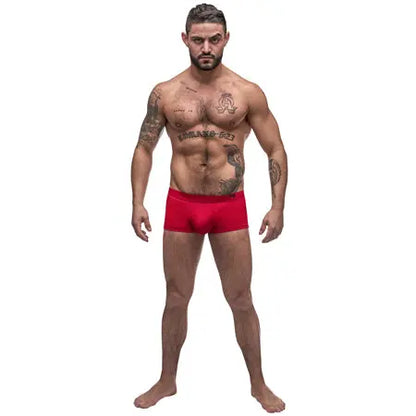 Male Power Pure Comfort Modal Wonder Short Red Large  Men - Underwear