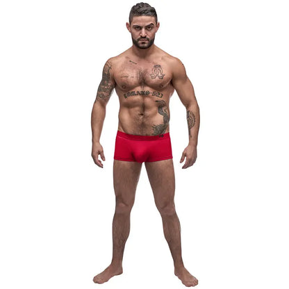 Male Power Pure Comfort Modal Wonder Short Red Small  Men - Underwear
