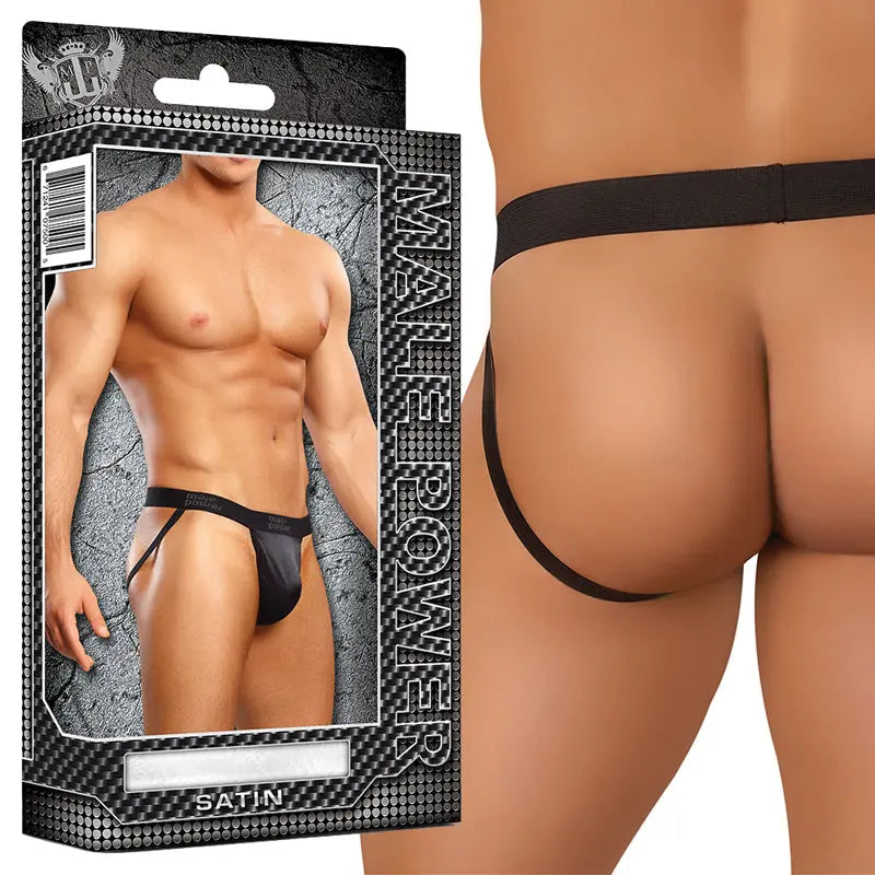 Male Power Satin Lycra Jock Strap L/XL Underwear  Men - Underwear