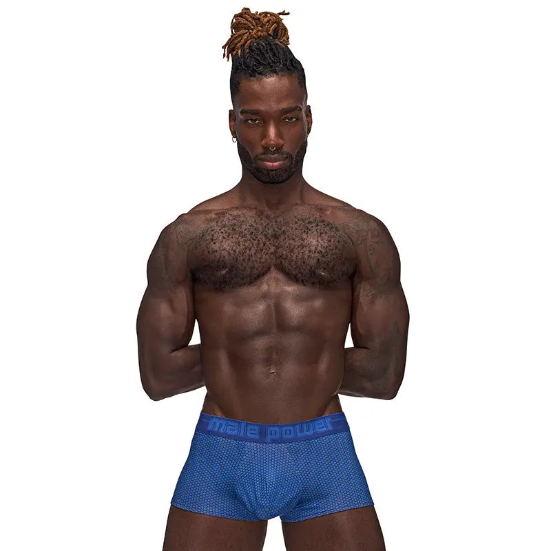 Male Power Sexagon Mini Short Royal S  Men - Underwear