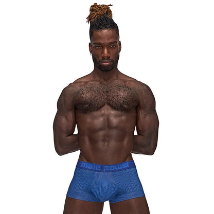 Male Power Sexagon Mini Short Royal S  Men - Underwear