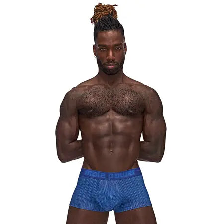Male Power Sexagon Mini Short Royal S  Men - Underwear