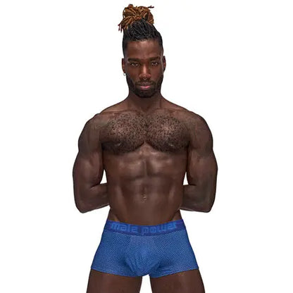 Male Power Sexagon Mini Short Royal S  Men - Underwear
