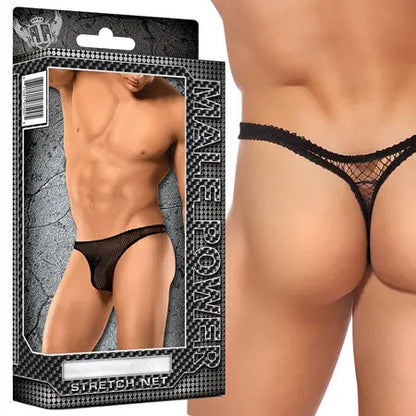 Male Power Stretch Net Bong Thong S/M Underwear  Men - Underwear
