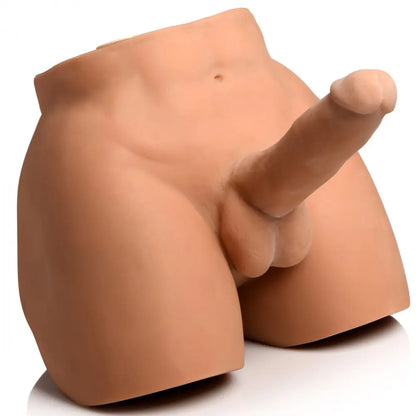 Male Sex Torso Auto-Squeezing and Vibrating Male Masturbator Sex Toy  3D Masturbator