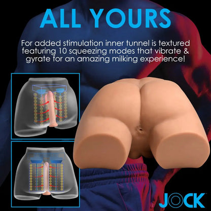 Male Sex Torso Auto-Squeezing and Vibrating Male Masturbator Sex Toy  3D Masturbator