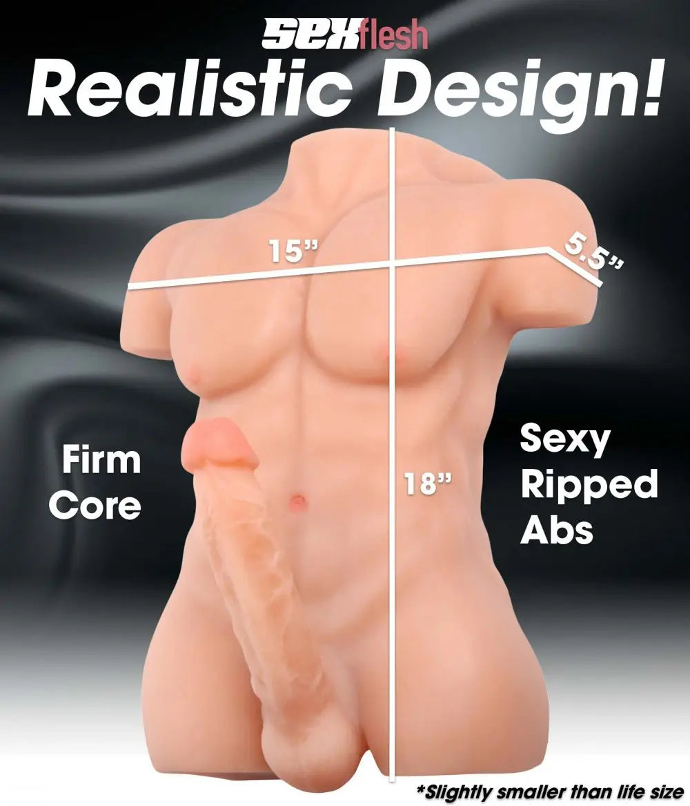 Male Sex Torso Chiseled Chad Male Sex Doll Male Torso Sex Toy  Love Dolls and Accessories