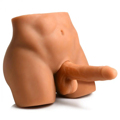 Male Sex Torso Doll Male Masturbator with Thrusting Dildo  Torso Sex Doll