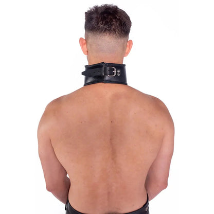 Male Submissive Collar Prowler Leather Posture Collar L/XL  Fetish - Cuffs & Restraints