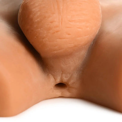 Male Torso Doll Male Ass Masturbator with Posable Dildo Male Sex Doll  3D Masturbator