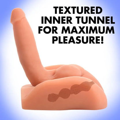 Male Torso Sex Doll Both Ways Ben Masturbator and Rideable Dildo Combo  3D Masturbator