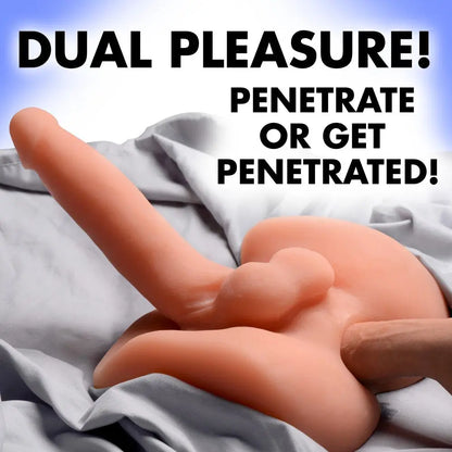 Male Torso Sex Doll Both Ways Ben Masturbator and Rideable Dildo Combo  3D Masturbator